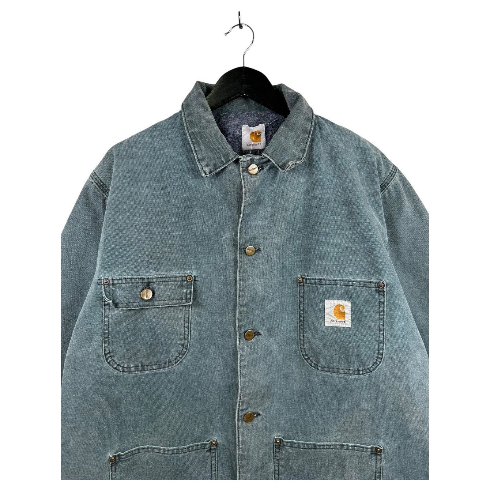 Vintage Carhartt Button Down Workwear Jacket