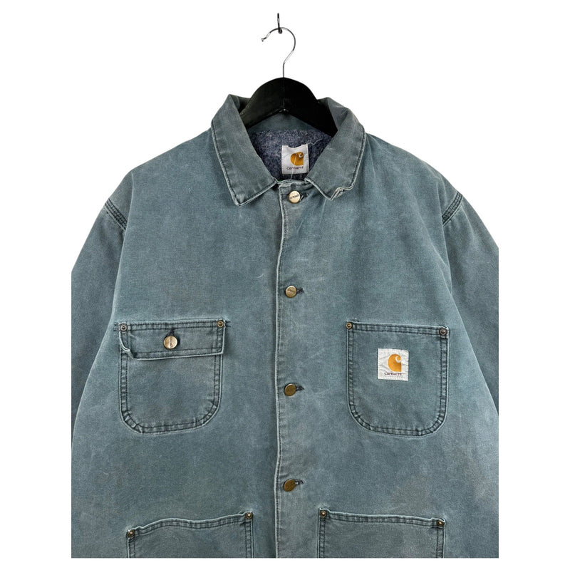 Vintage Carhartt Button Down Workwear Jacket
