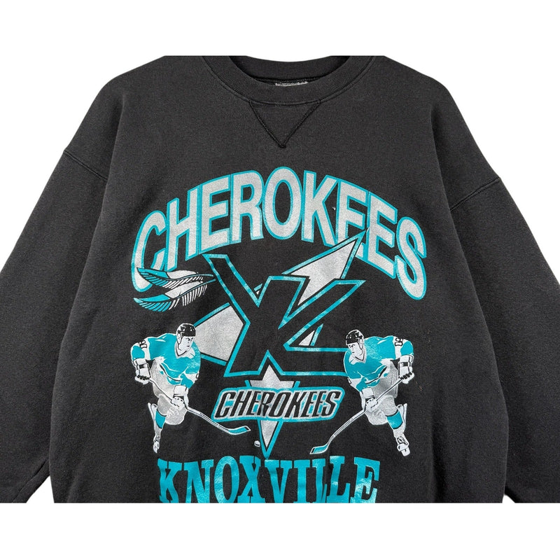 Vintage Knoxville Cherokees Hockey Crewneck