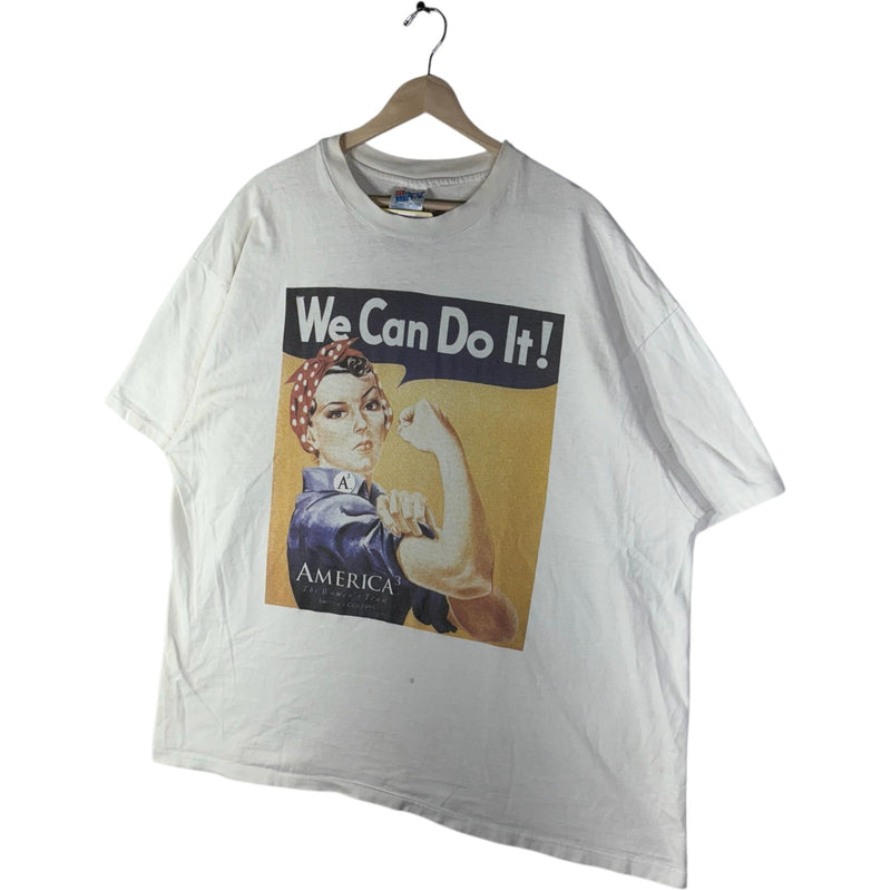 Vintage "We Can Do It!" Rosie The Riveter Tee 1995