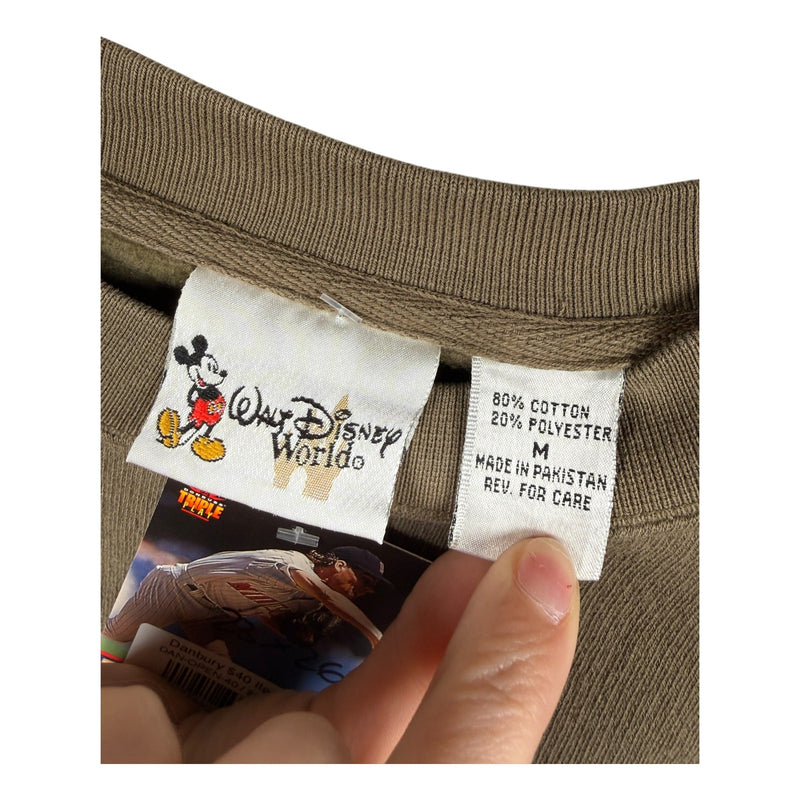 Vintage Walt Disney World Mickey Embroidered Crewneck