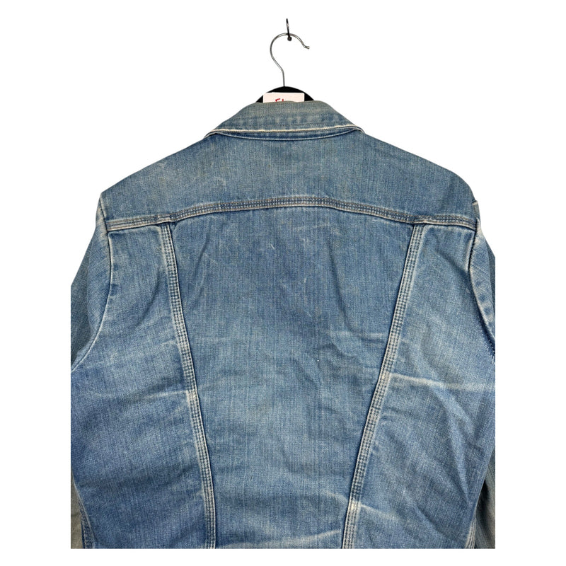 Vintage Women's Cropped Denim Jacket