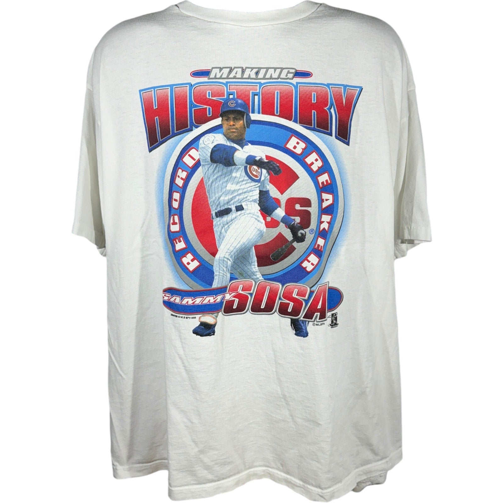 Vintage Sammy Sosa "Making History" Starter Tee