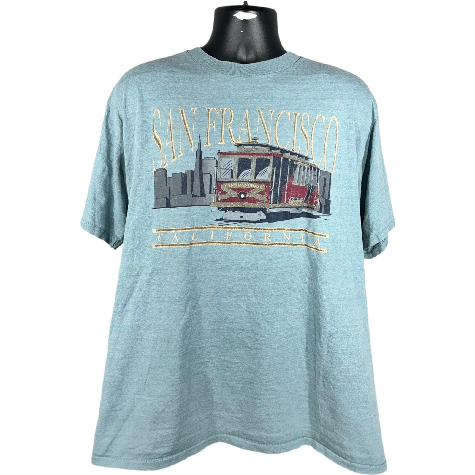 Vintage San Franciso California Trolly Tee