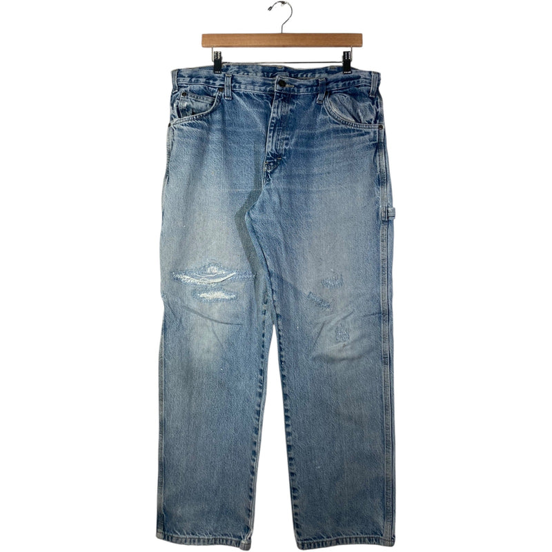 Vintage Dickies Distressed Carpenter Straight Denim Jeans 36