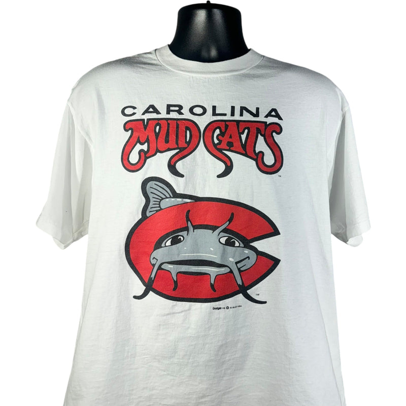 Vintage Carolina Mud Cats Minor League Baseball Tee 1994