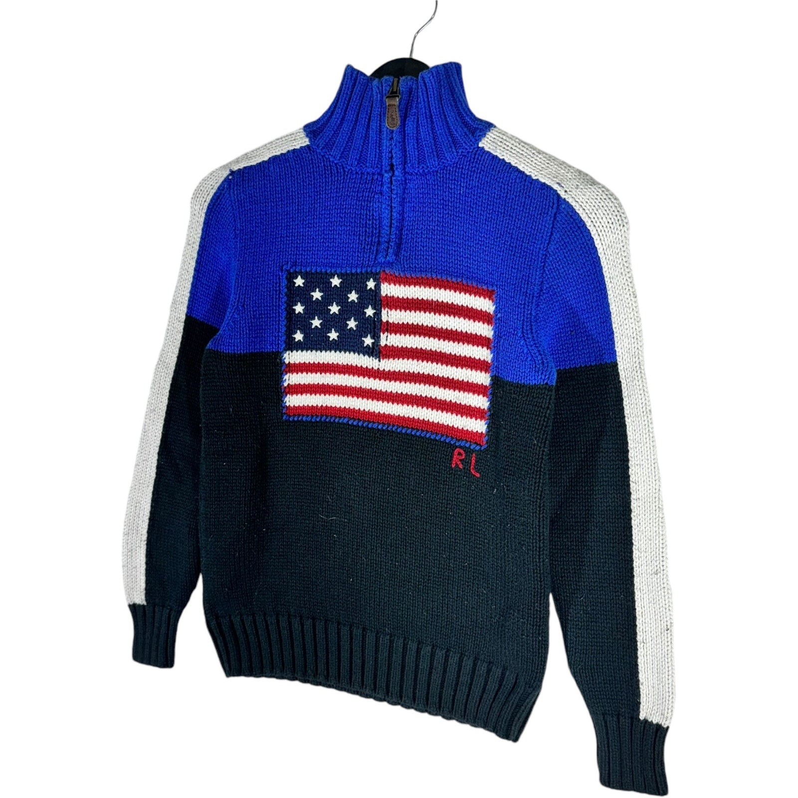 Polo Ralph Lauren 1/4 Zip Knit Sweater