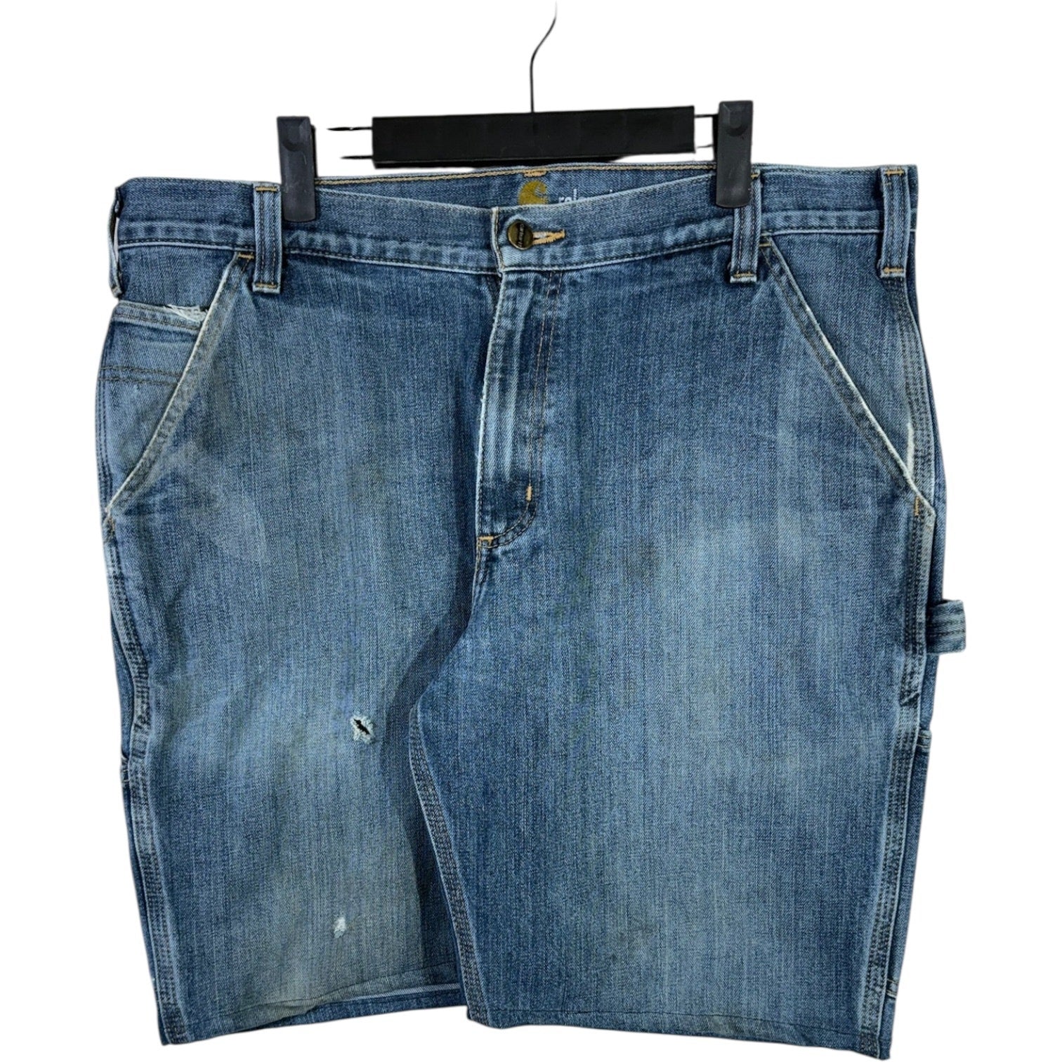 Vintage Carhartt Denim Carpenter Shorts 36