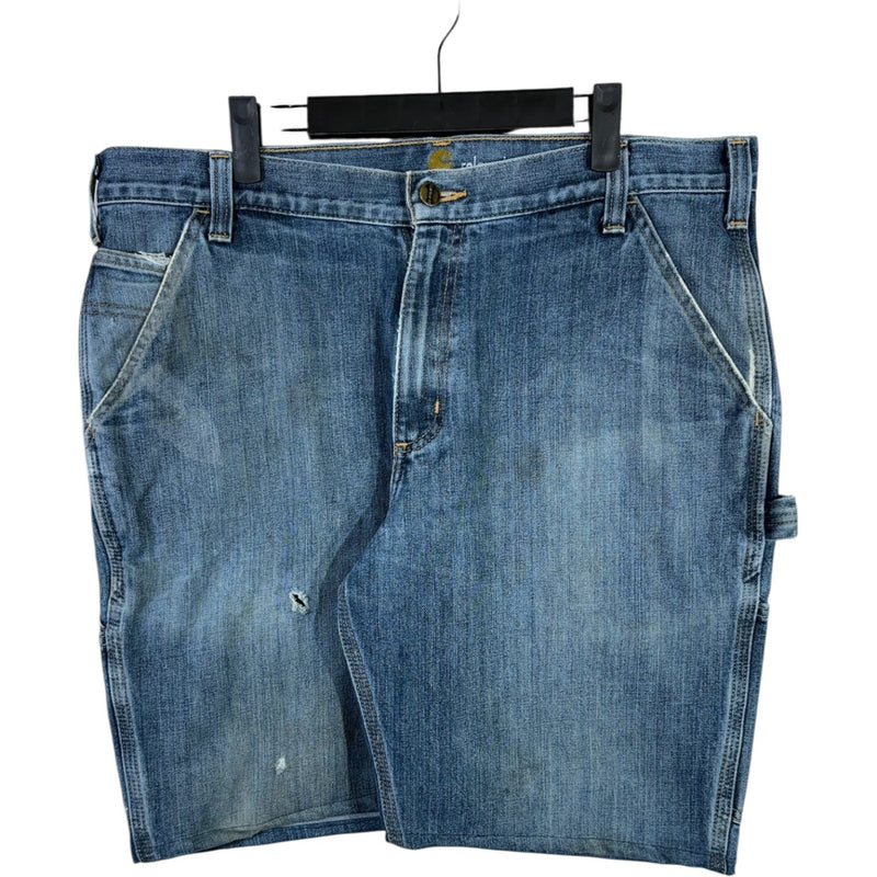 Vintage Carhartt Denim Carpenter Shorts 36