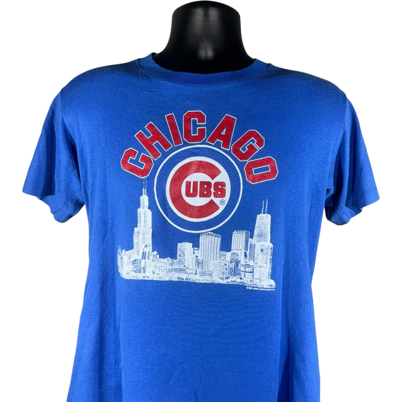 Vintage Chicago Cubs City Skyline Tee