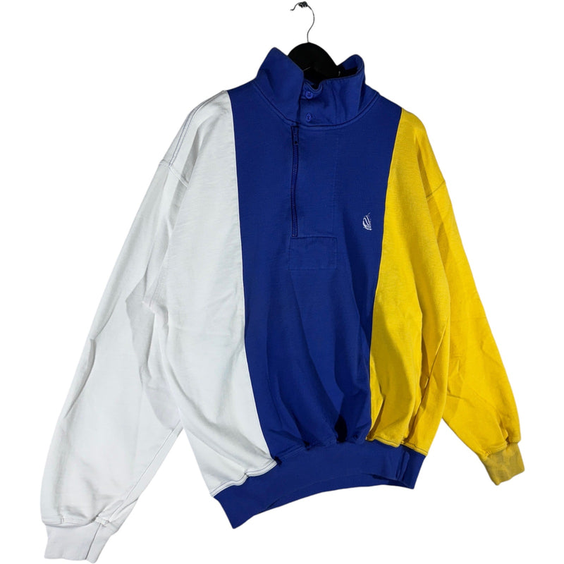 Vintage Nautica Colorblock Crewneck