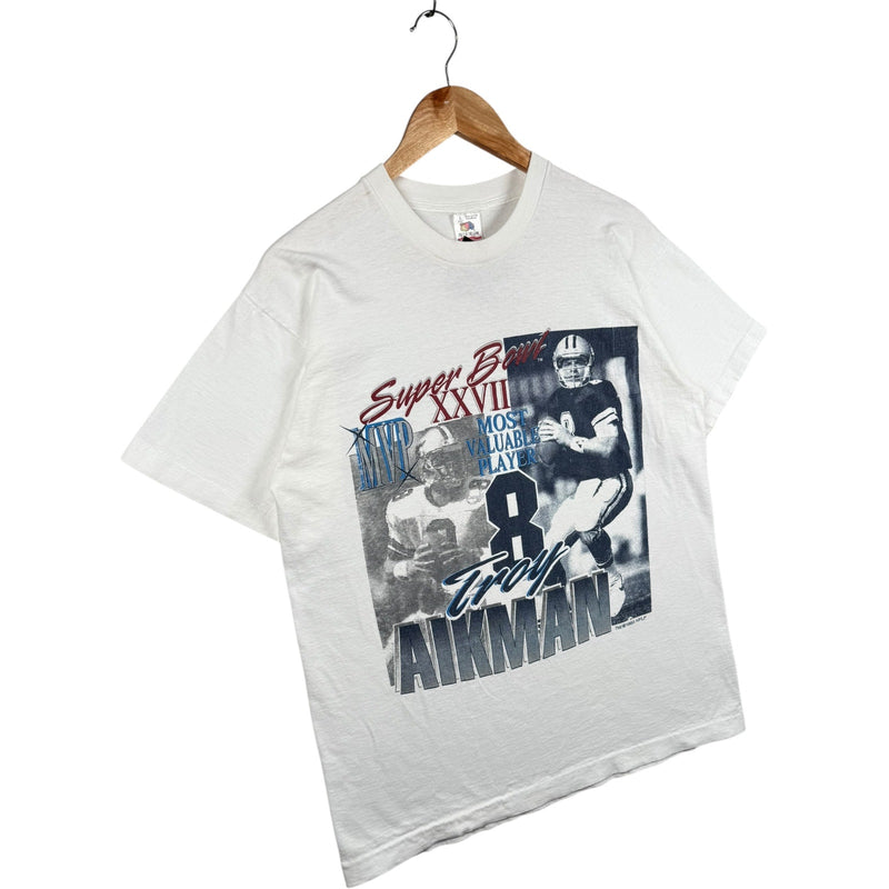 Vintage Dallas Cowboys Troy Aikman NFL T-Shirt
