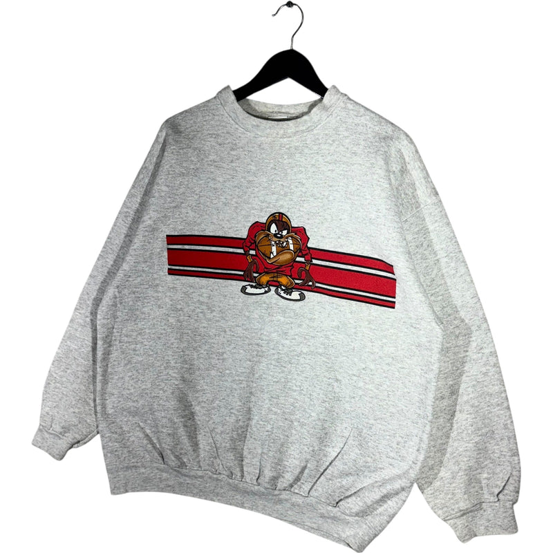 Vintage Looney Tunes Taz Football Crewneck 90s