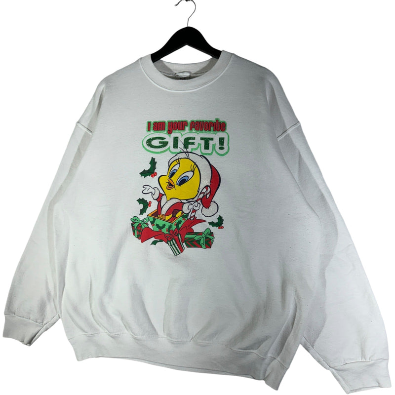 Vintage "I Am Your Favorite Gift!" Tweety Bird Crewneck