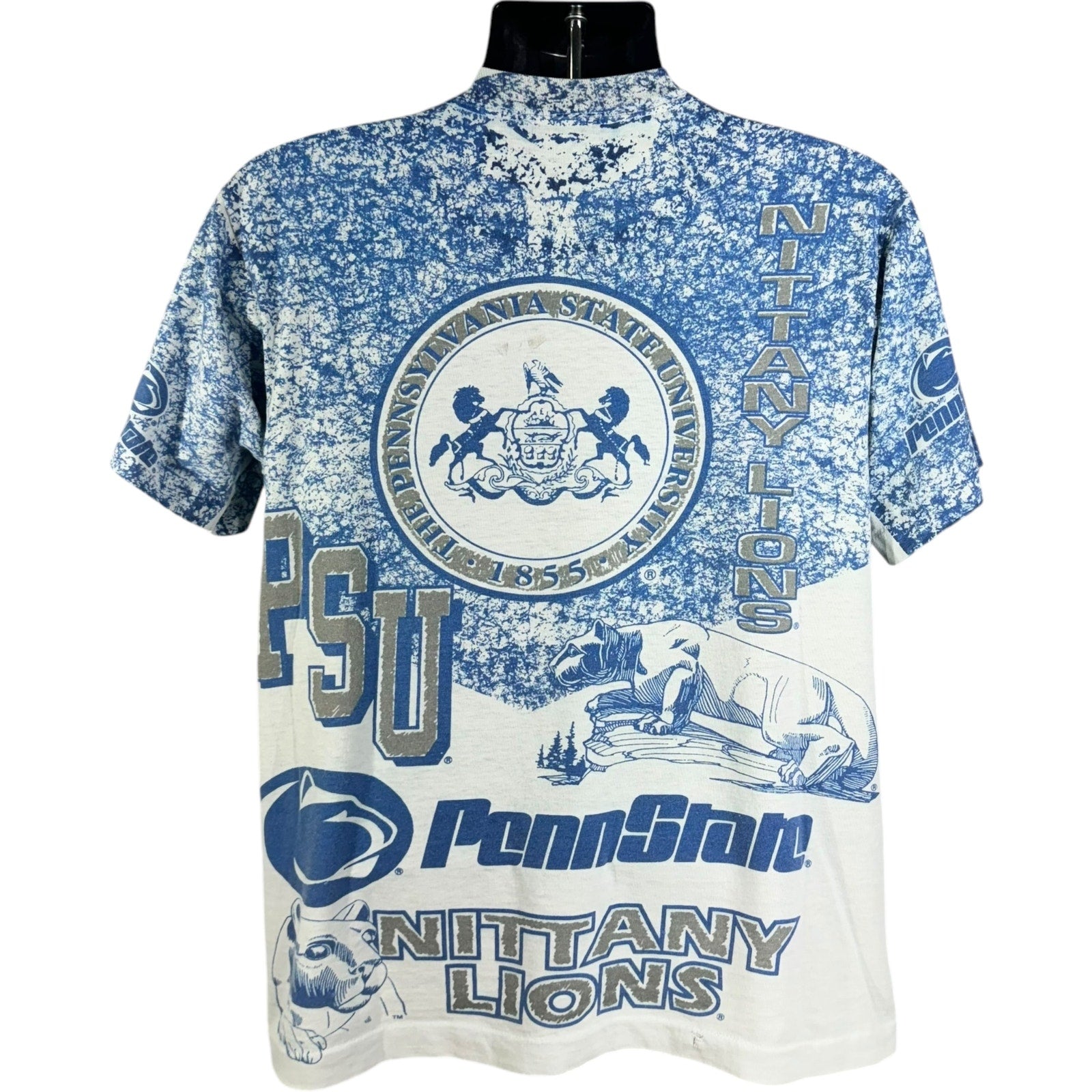 Vintage Penn State University Nittany Lions AOP Tee