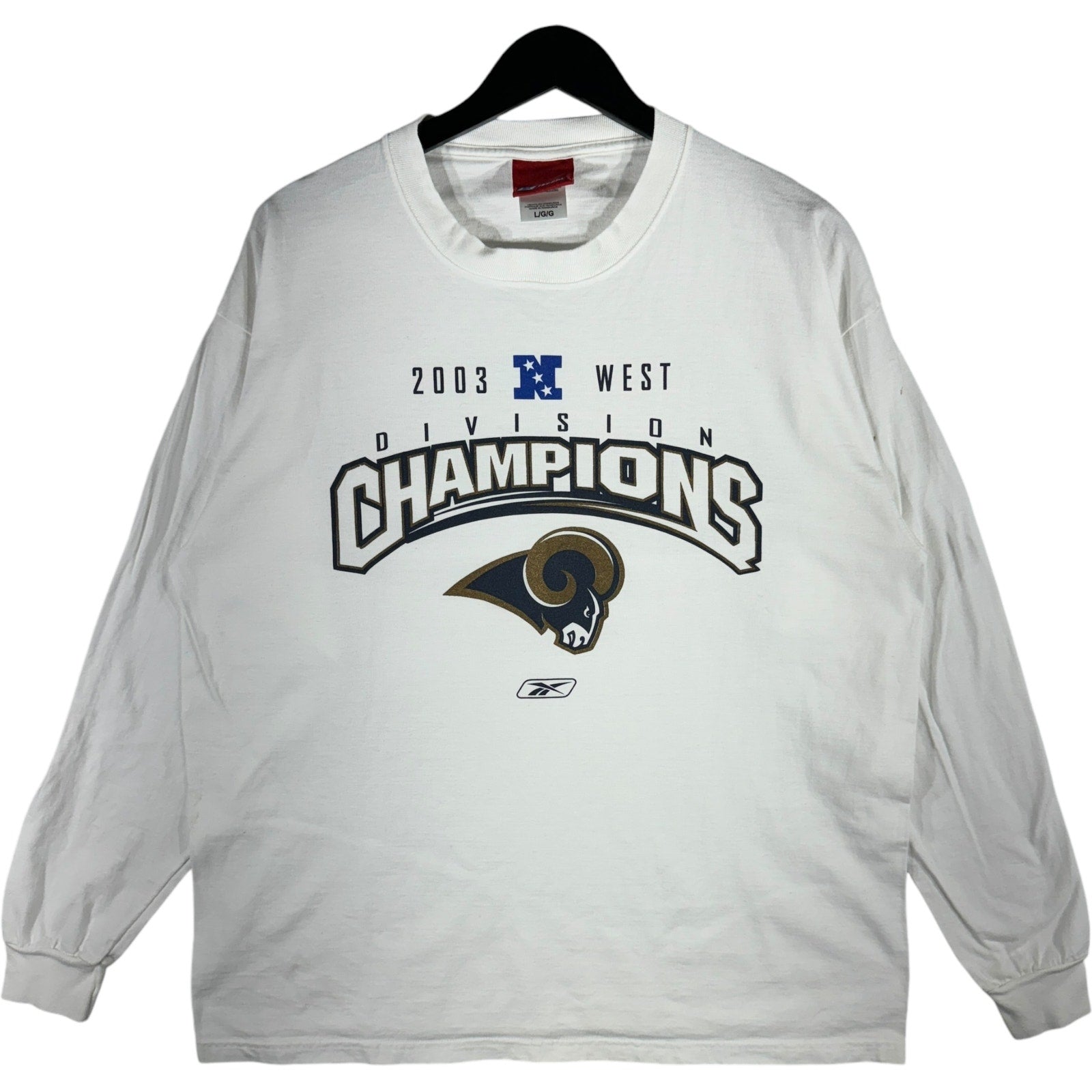 Vintage Rams NFC Division Champions Long Sleeve 2003