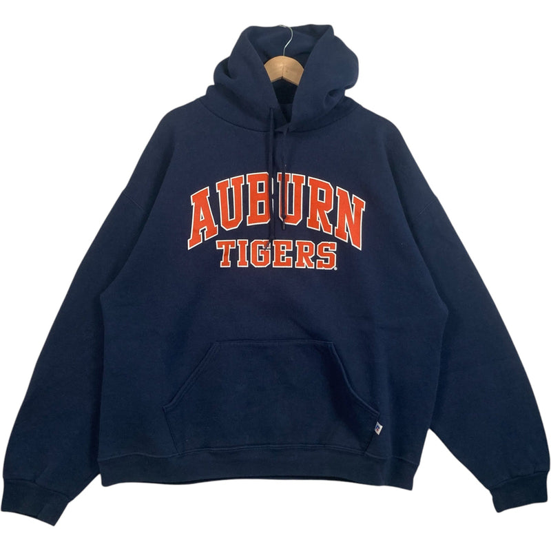 Vintage Russell Auburn University Tigers Arch Spellout Hoodie