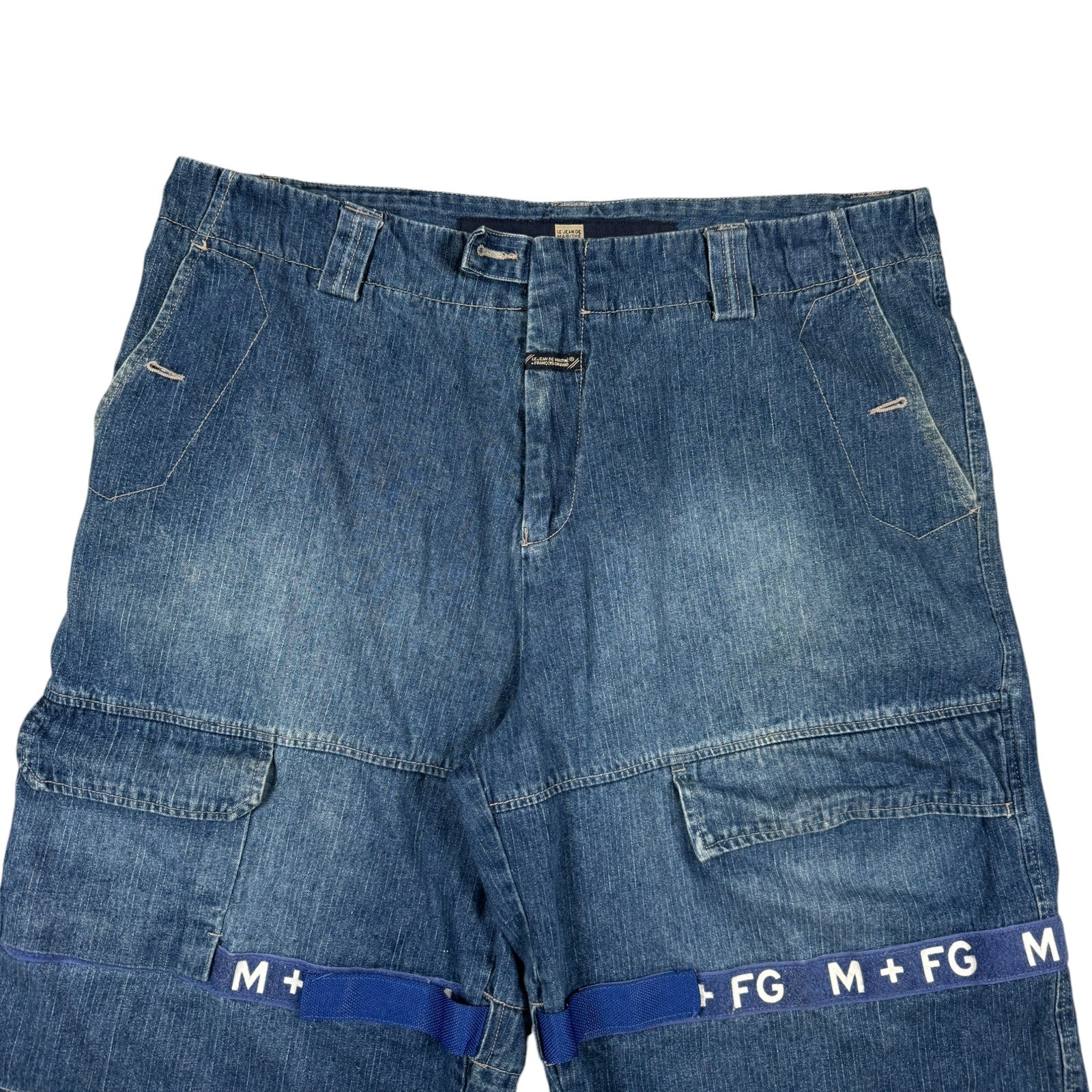 Vintage Le Jean De Marithe selling Francois Girbaud Denim Shorts