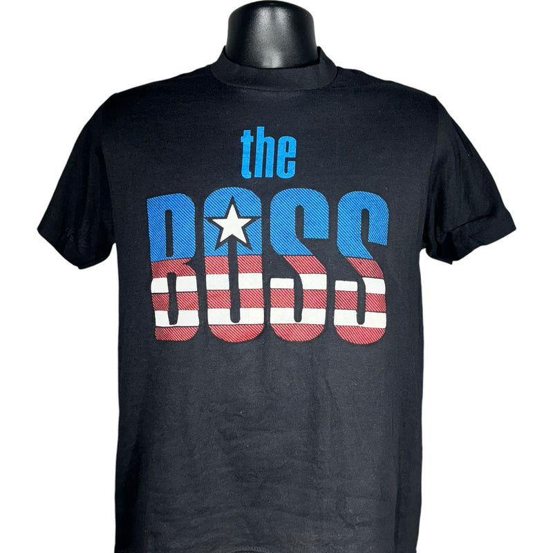 Vintage "The Boss" American Flag Tee