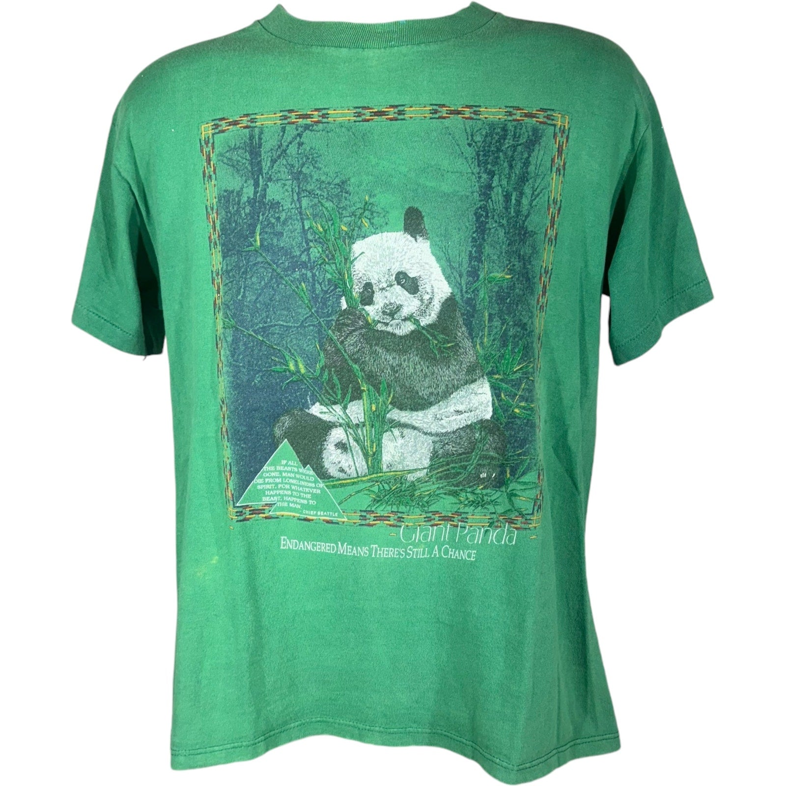 Vintage Endangered Giant Panda Tee