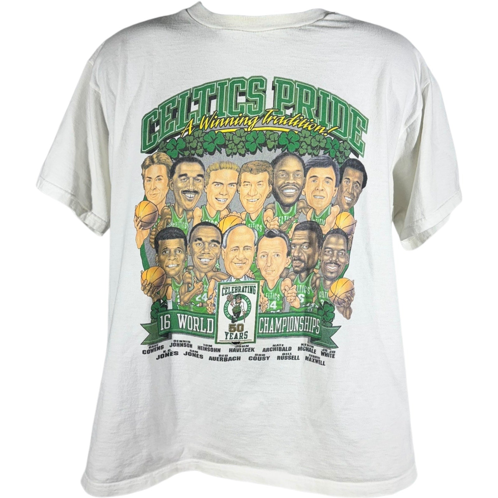 Vintage NBA Boston Celtics Pride 50 Year Anniversary Tee