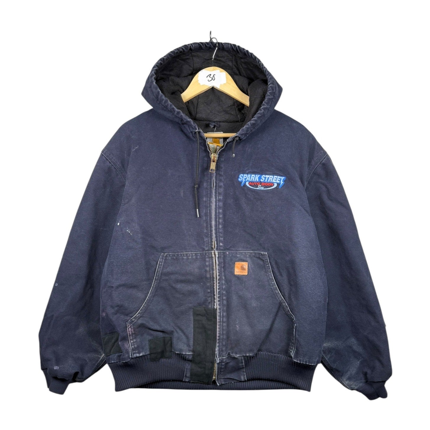 Vintage Carhartt Spark Street Auto Full Zip Hoodie