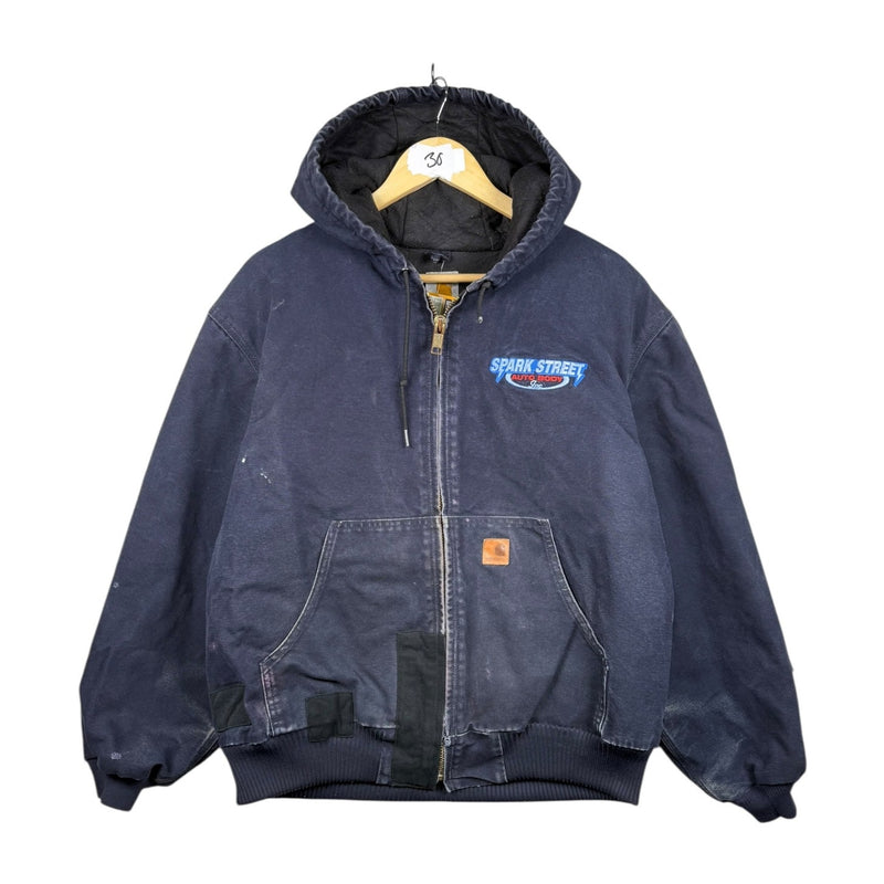 Vintage Carhartt Spark Street Auto Full Zip Hoodie