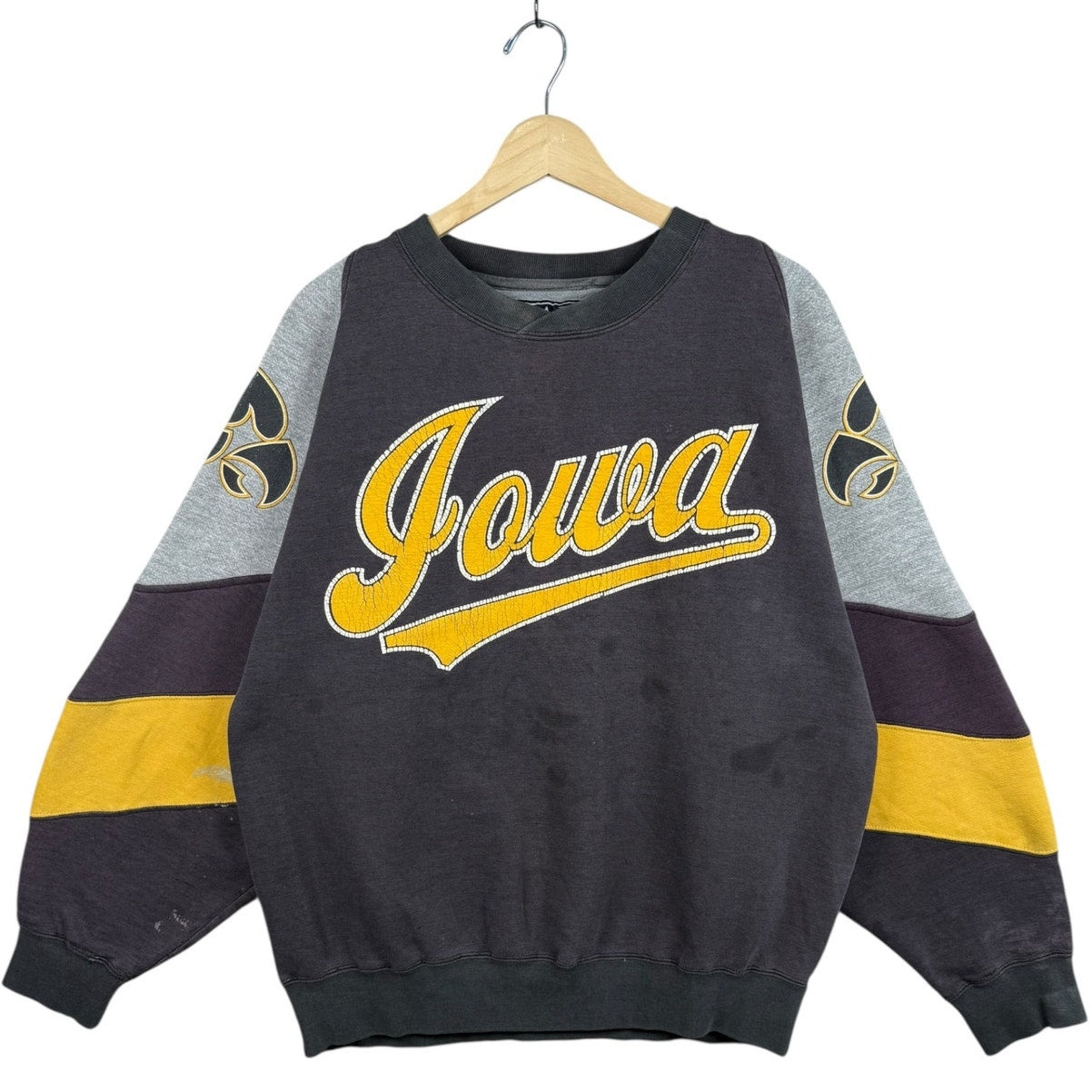 Vintage University Of Iowa Hawkeyes Sweatshirt Crewneck
