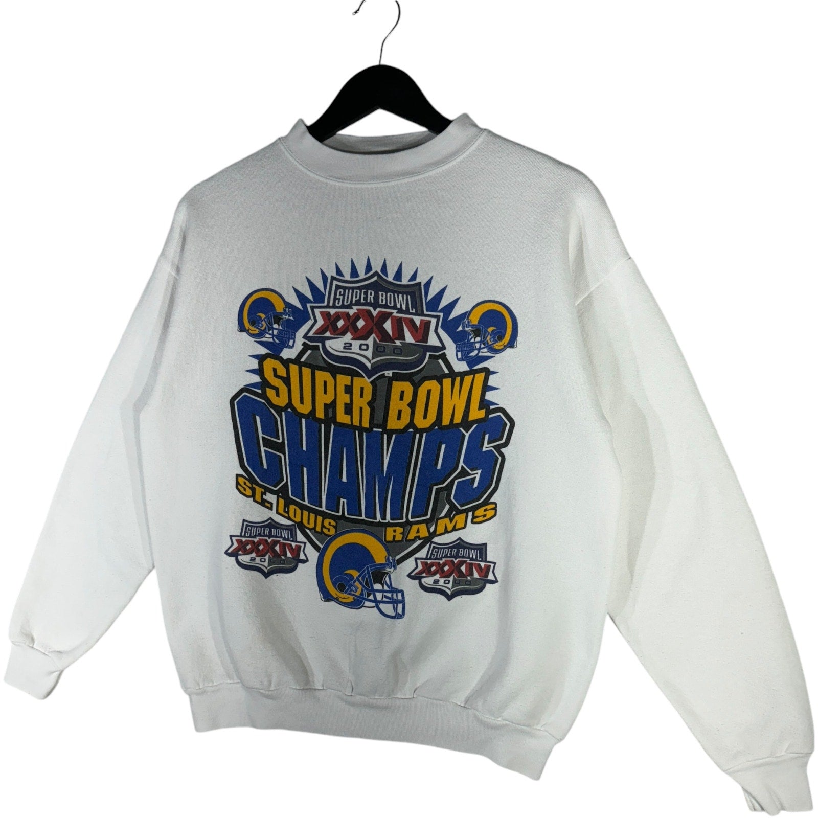 Vintage St. Louis Rams Super Bowl Champions Crewneck 2000