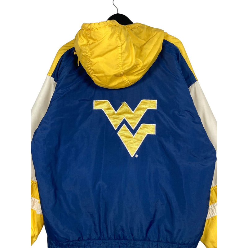 Vintage West Virginia 1/4 Zip Puffer Jacket