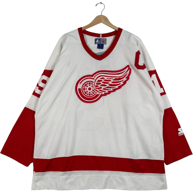 Vintage Starter Detroit Red Wings Steve Yzerman #19 NHL Jersey