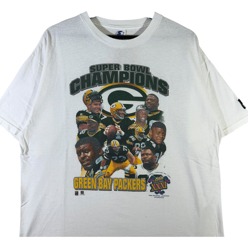 Vintage Green Bay Packers Super Bowl Champs NFL Tee 1997