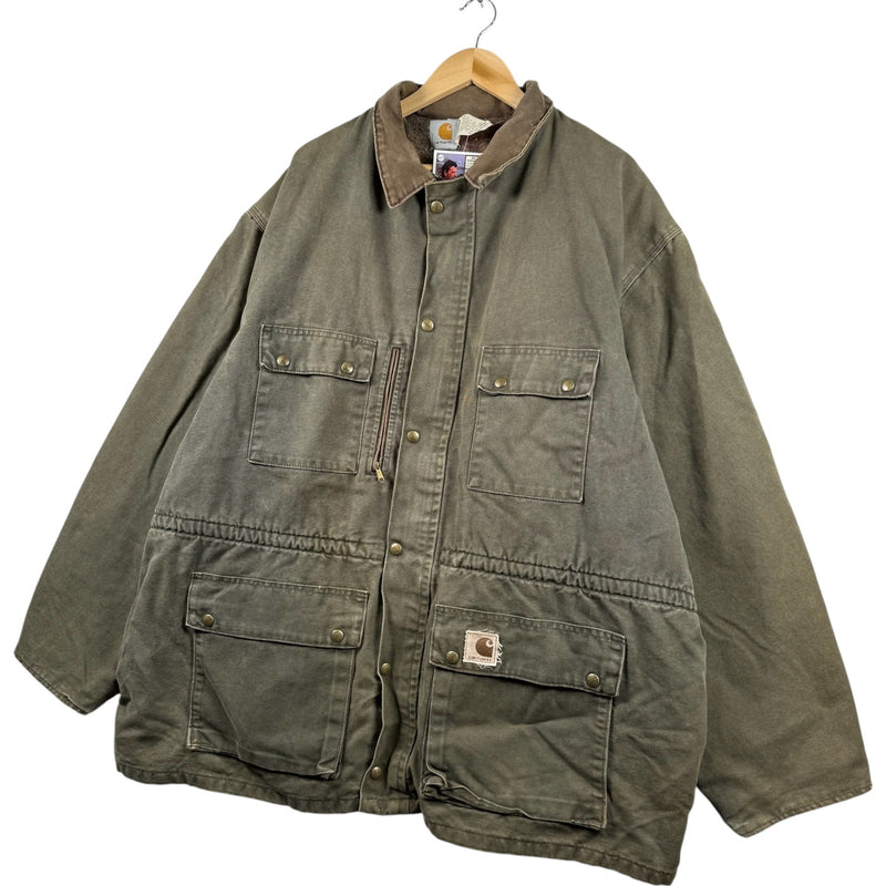 Vintage Carhartt Duck Trail Parka Workwear Jacket