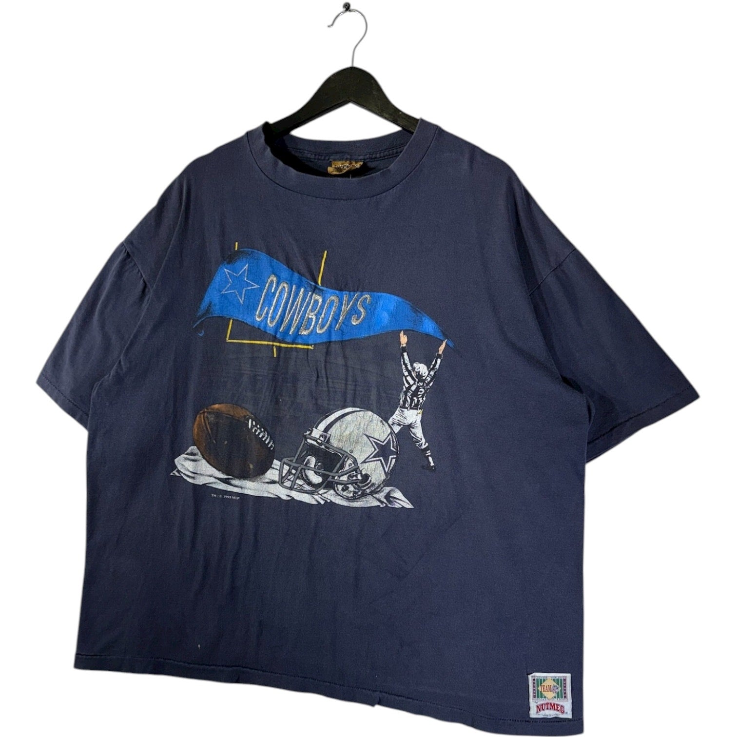 Vintage Nutmeg Dallas Cowboys NFL Graphic T-Shirt