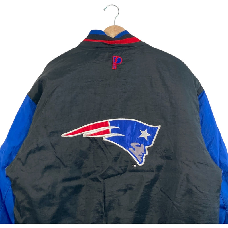 Vintage Pro Player New England Patriots Logo NFL Puffer Jacket