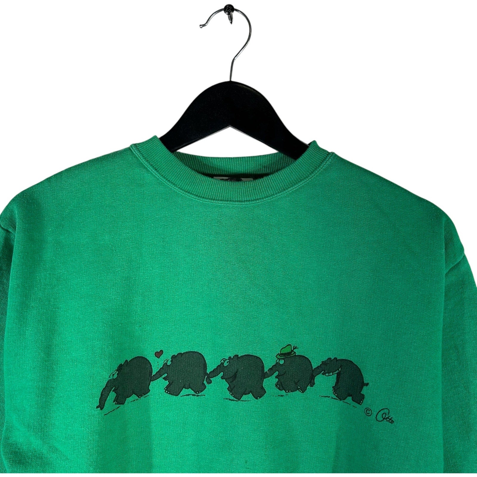 Vintage Ottifant Elephant Comic Crewneck