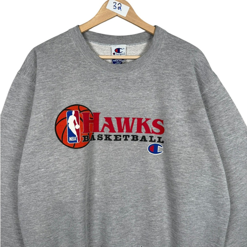 Vintage Champion Atlanta Hawks NBA Crewneck