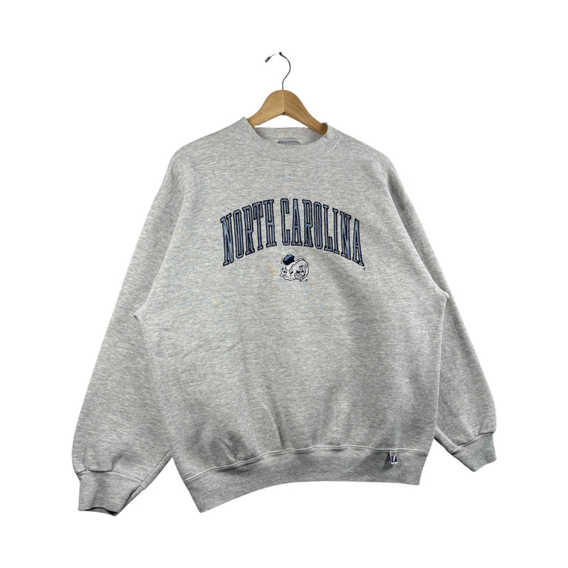 Vintage Logo 7 University Of North Carolina Crewneck