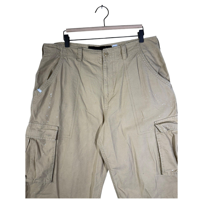 Vintage Tactical Relaxed Utility Cargo Shorts