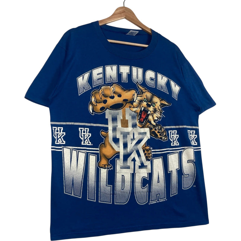 Vintage Kentucky Wildcats All Over Print Tee