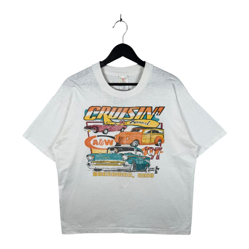Vintage 1997 Cruisin’ A&W Boardman Ohio T-Shirt
