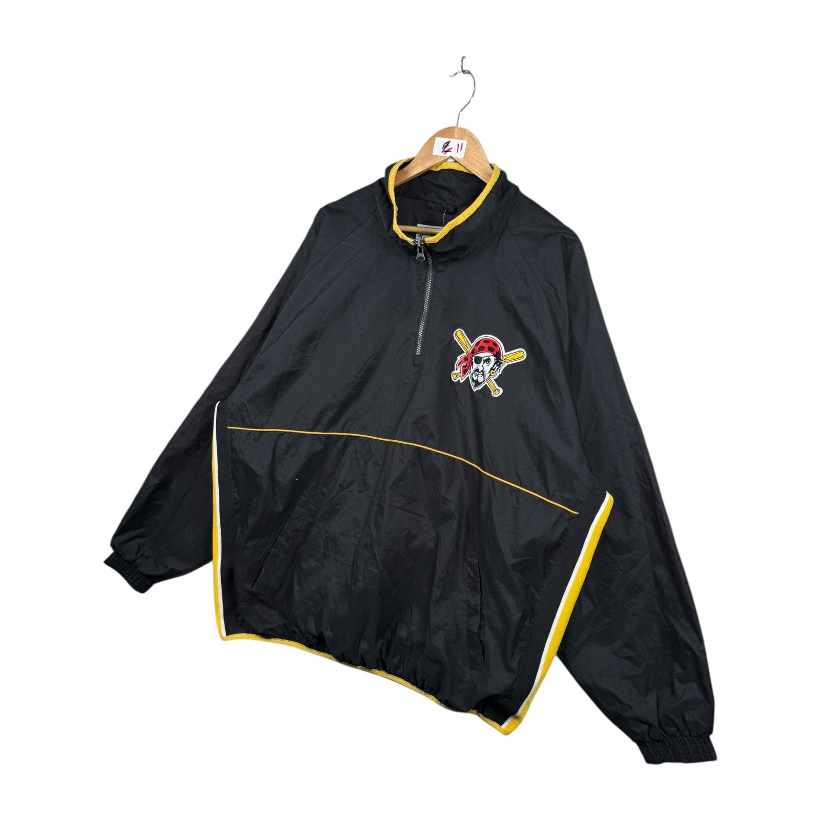 Vintage Pittsburgh Pirates MLB Quarter-Zip Windbreaker