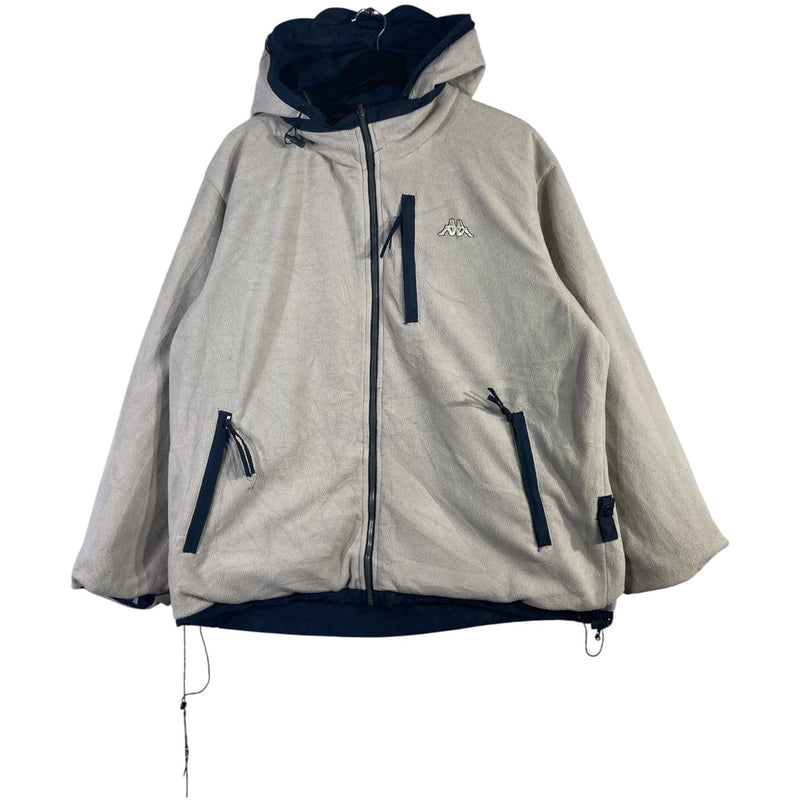 Vintage Kappa Reversible Hoodie Jacket