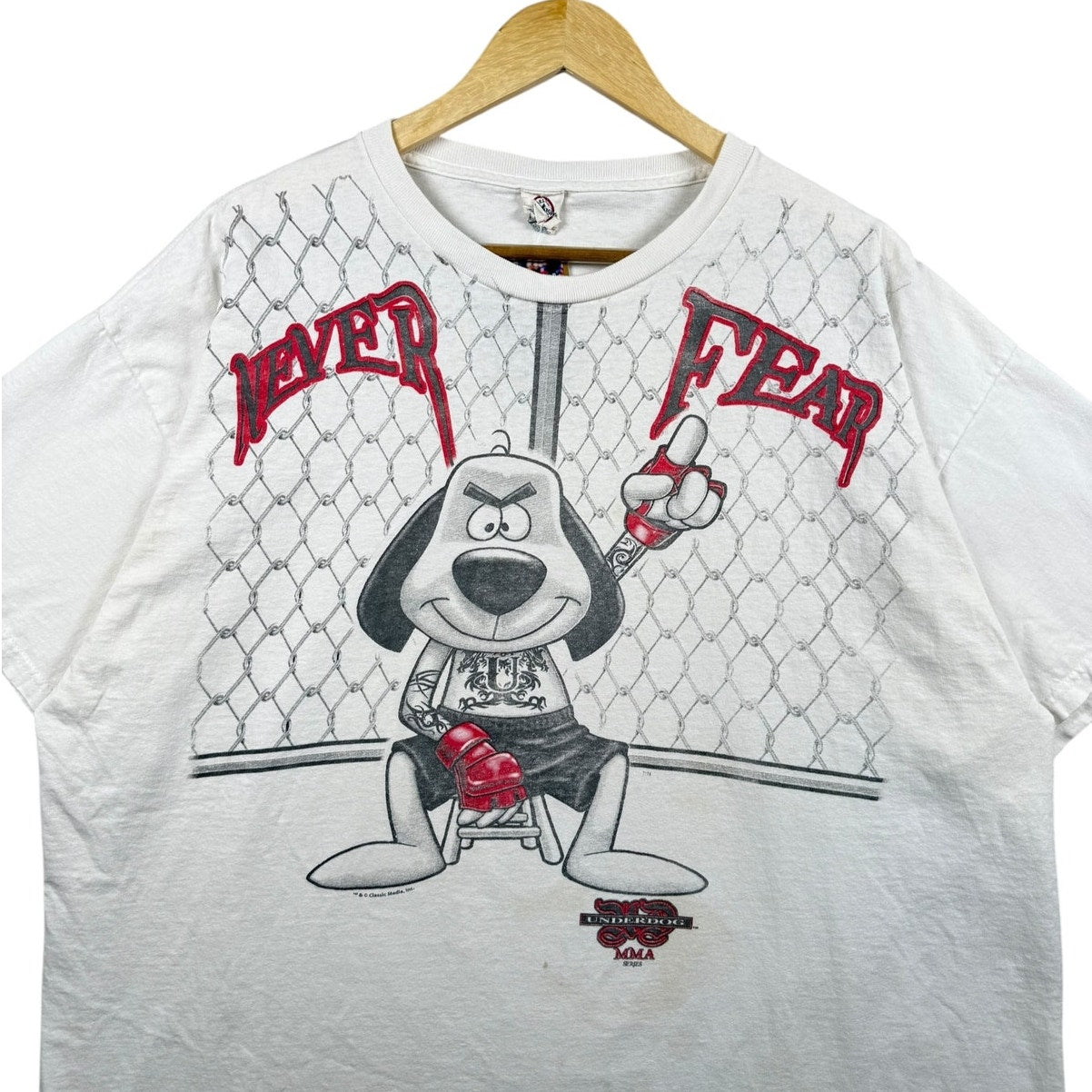 Vintage Dog Pound MMA Cartoon T-Shirt