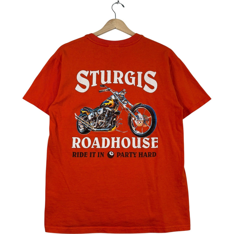 Vintage Sturgis Roadhouse "Party Hard" T-Shirt 1998