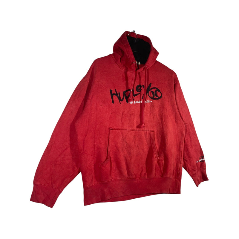 Vintage Hurley International Graphic Print Hoodie
