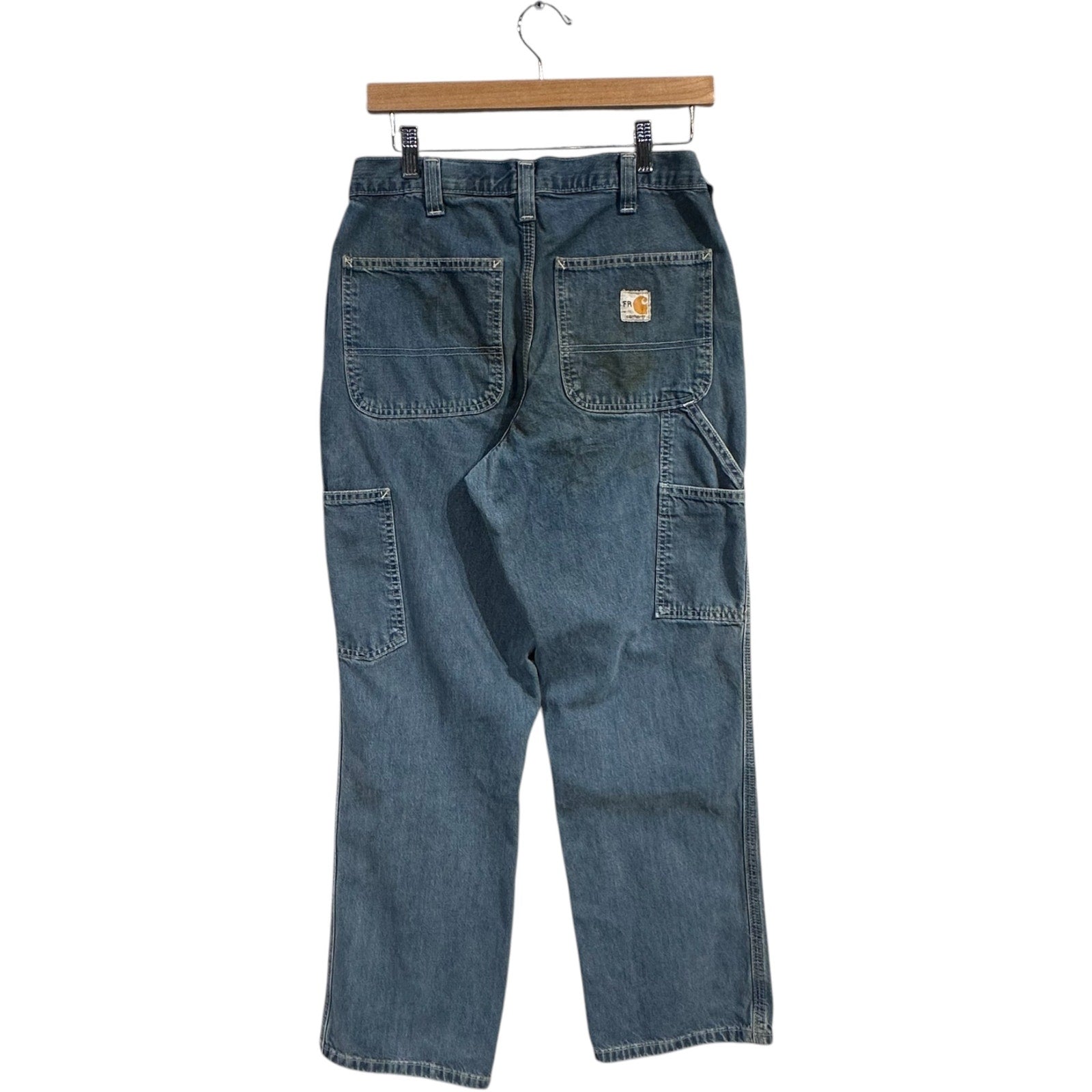 Vintage Carhartt Carpenter Denim Pants 30x30