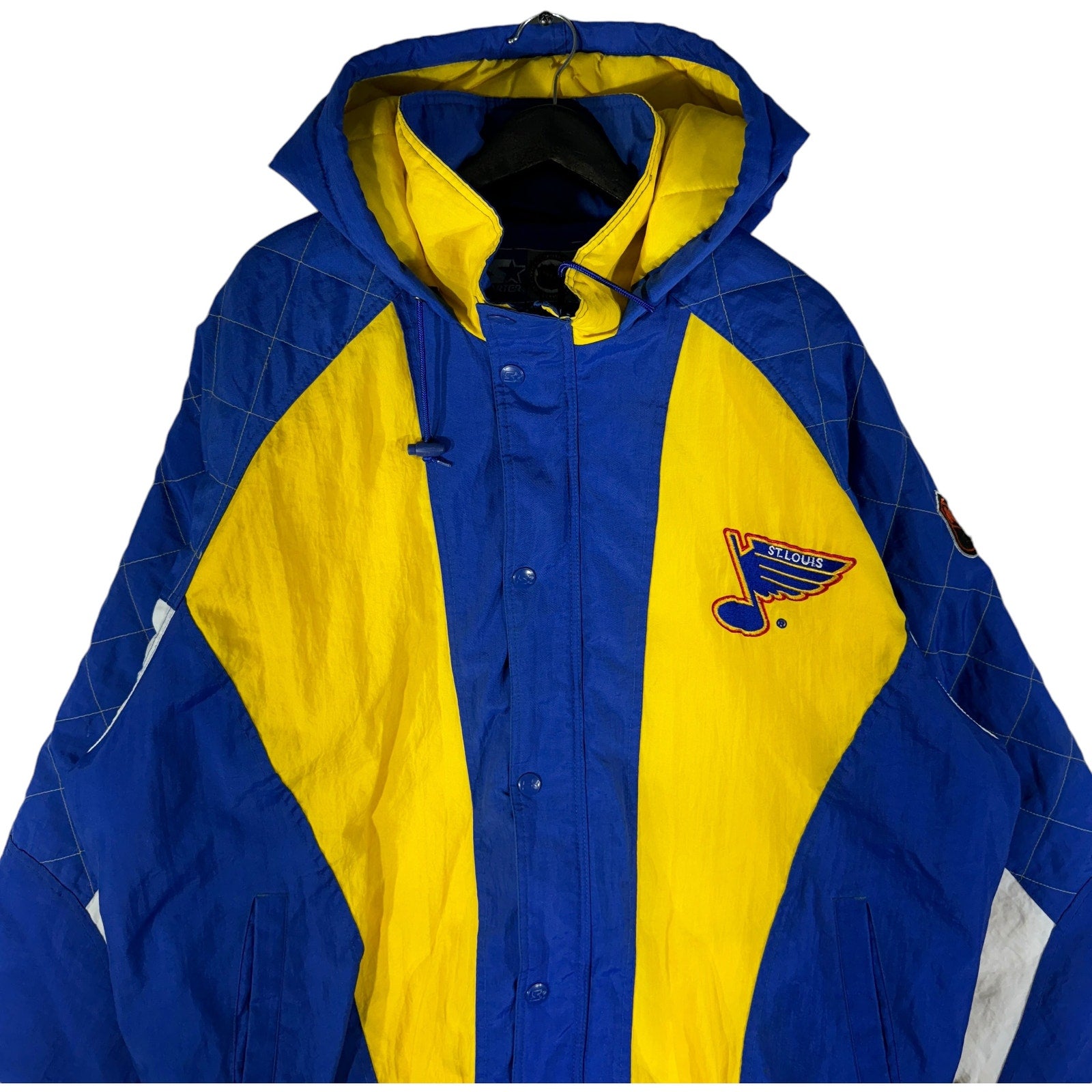 Vintage Starter NHL St. Louis Blues Puffer Jacket