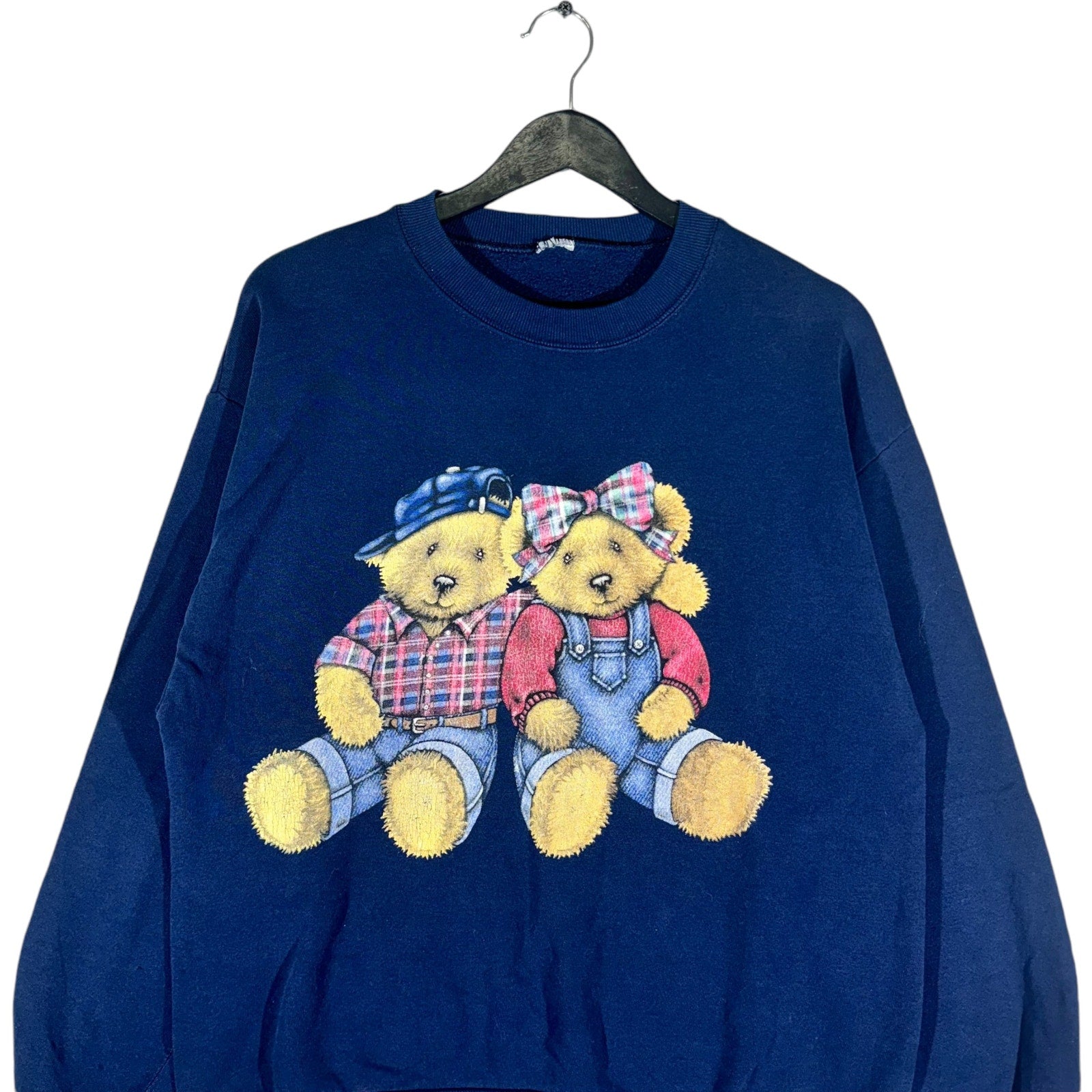 Vintage Stylish Teddy Bears Crewneck