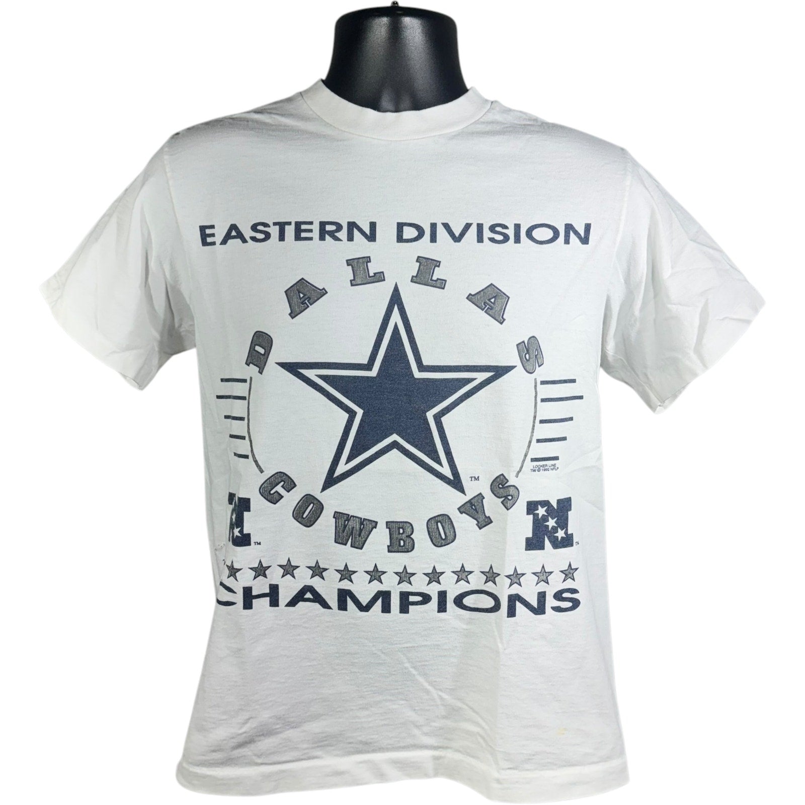 Vintage Dallas Cowboys Eastern Division Champions NFL Tee